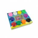 Set plastilina "play dough" in borcan 10 culori*57gr si 14 sabloane plastic diverse forme