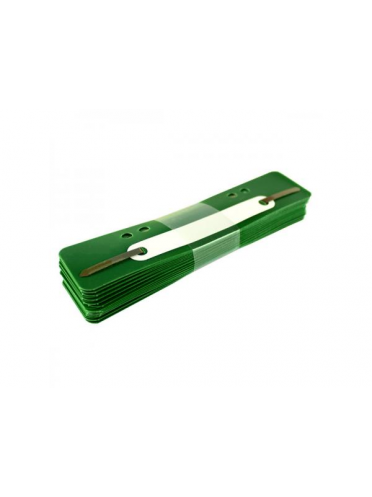 Alonje din plastic A5, 25 buc/set, verde
