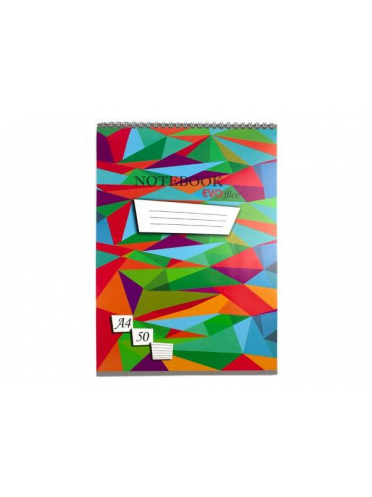 Blocnotes A4 cu spira metalica 50 file - dictando