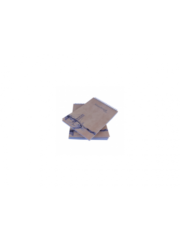 Blocnotes A5 cu microperforatii si spira metalica, 80 file - dictando