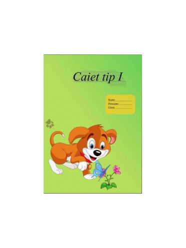 Caiet tip I, A5, 16 file My School