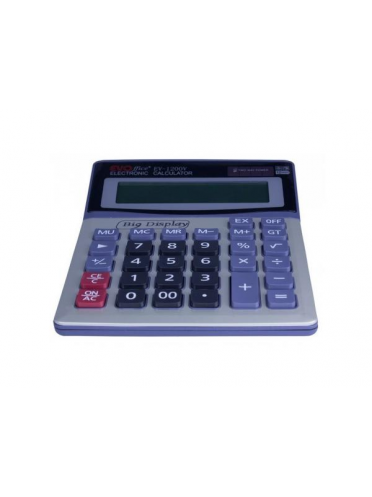 Calculator 12 dgt , 15*19 cm, front metalic