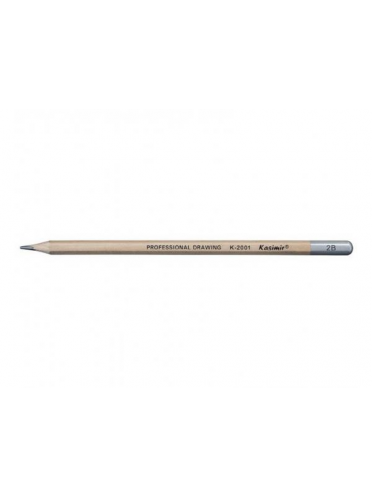 Creion grafit 2B fara radiera, ascutit