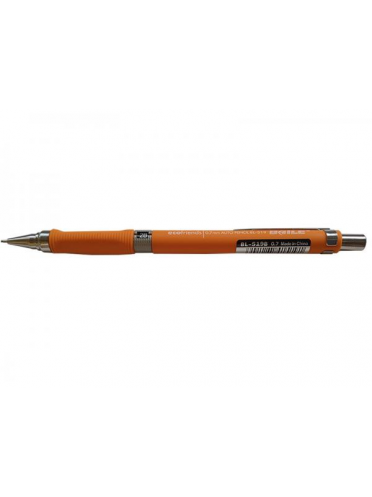 Creion mecanic 0.7 mm, accesorii metalice, grip, radiera incorporata, varf retractabil, BL-519