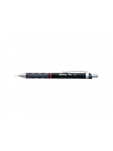 Creion mecanic cu accesorii metalice si grip cauciuc natural, 0.5mm, Rotring Tikky