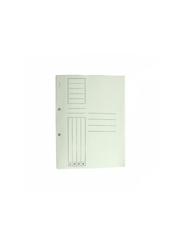 Dosar cu capse 1/1 carton alb ,230gr/mp