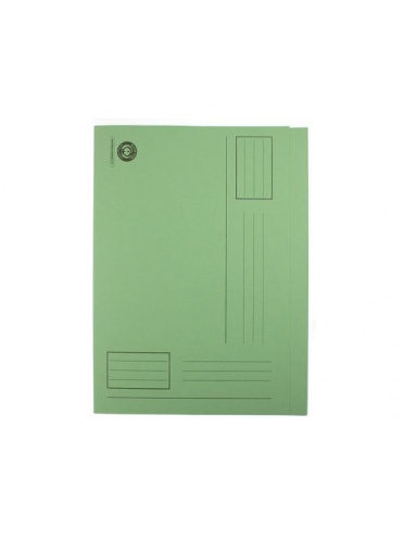 Dosar simplu carton color, 250 gr/mp, Willgo - verde
