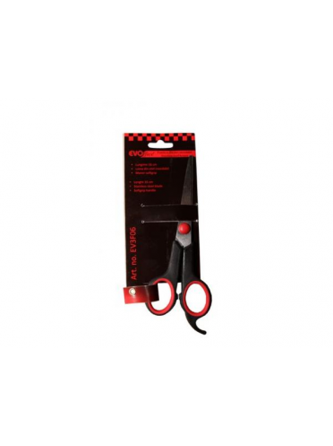 Foarfeca 16 cm, lama din otel, cu maner rubber grip