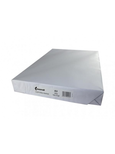 Hartie copiator A3, 80 g, 500 coli/top, Mondi