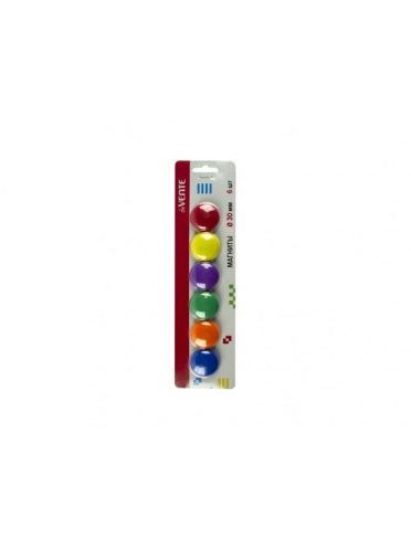 Magneti pentru tabla, Ø30mm, 6 buc/blister