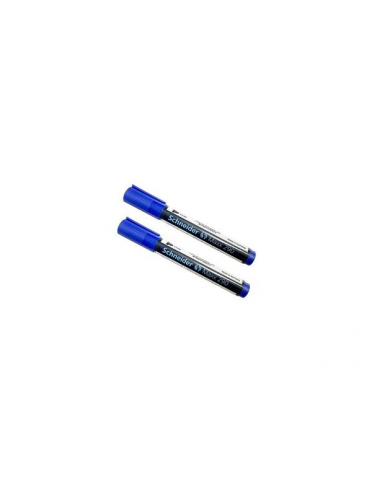 Marker SCHNEIDER Maxx 290, pentru tabla de scris+flipchart, varf rotund 2-3mm - albastru