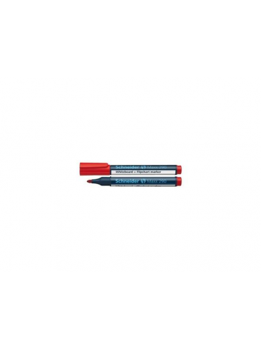 Marker SCHNEIDER Maxx 290, pentru tabla de scris+flipchart, varf rotund 2-3mm - rosu