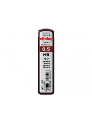 Mina creion mecanic 0.5 HB Rotring 12buc/set