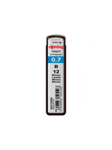 Mina creion mecanic 0.7 B Rotring 12buc/set