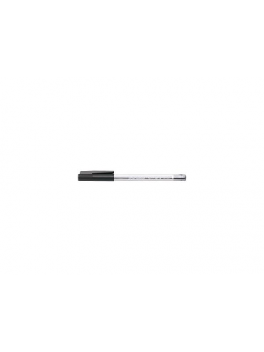 Pix SCHNEIDER Tops 505M, unica folosinta, varf mediu, corp transparent - scriere neagra