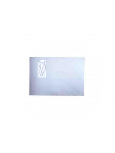 Plic C4 (229*324 mm) alb,siliconic , 90g/mp cu fereastra dreapta, 100 BUC/SET