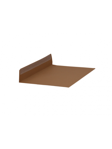 Plic C5 (162*229 mm) kraft, siliconic, 90 gr/mp - deschidere latura mare, clapa dreapta, 100 BUC/SET