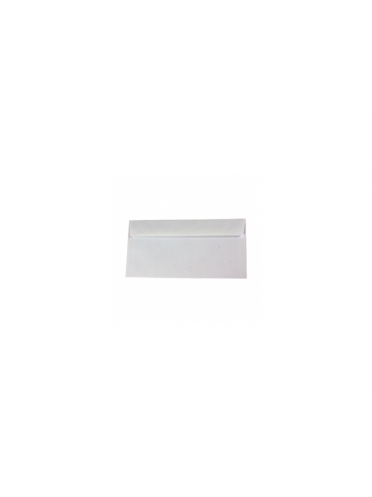 Plic DL (110*220 mm) alb, siliconic, 80 gr/mp, clapa dreapta, 100 BUC/SET