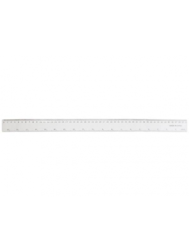 Rigla plastic transparent 50 cm