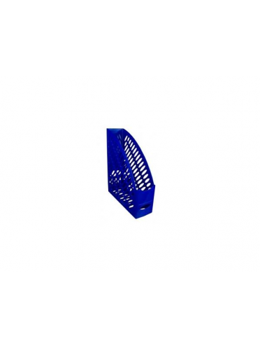 Suport plastic vertical documente, albastru