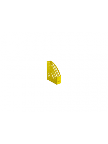 Suport plastic vertical documente,  galben