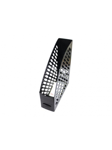 Suport plastic vertical documente, - negru