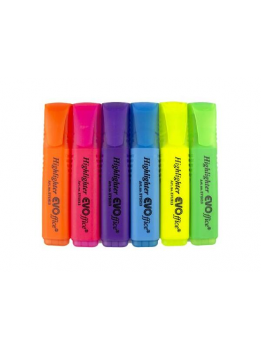 Textmarker 6 culori/set