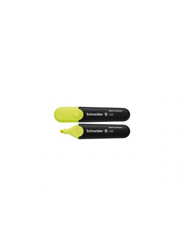 Textmarker SCHNEIDER Job, varf tesit 1+5mm - galben