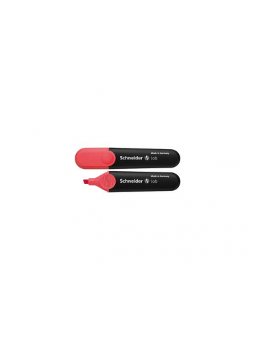 Textmarker SCHNEIDER Job, varf tesit 1+5mm - rosu