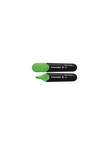 Textmarker SCHNEIDER Job, varf tesit 1+5mm - verde