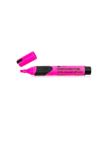 Textmarker cu grip Willgo - roz